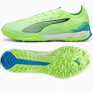 Buty Puma Ultra 5 Match TT 107892-03 zielony 44 - Piłka nożna - miniaturka - grafika 1
