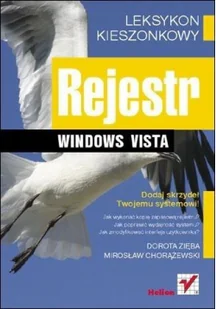 Rejestr Windows Vista Mirosław Chorążewski - Podstawy obsługi komputera - miniaturka - grafika 2