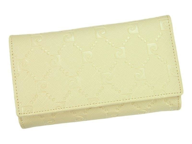 Pierre Cardin, Portfel skórzany damski, P79, 455, beżowy