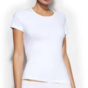 Koszulki i topy damskie - KOSZULKA DAMSKA ATLANTIC BLV199 T-SHIRT PODKOSZULEK BIAŁY *M* - miniaturka - grafika 1