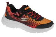 Buty dla chłopców - Skechers Go Run 650-Norvo 405035L-Bkrd Chłopięce Sneakersy Pomarańczowe - miniaturka - grafika 1