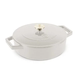 GARNEK ŻELIWNY 26cm PŁASKI BERLINGER HAUS BH-6530 SAHARA - Garnki - miniaturka - grafika 1