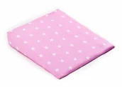 Pościel dla dzieci - Poszewka Na Poduszkę Klin 38x30 Gwiazdki Różowe - miniaturka - grafika 1