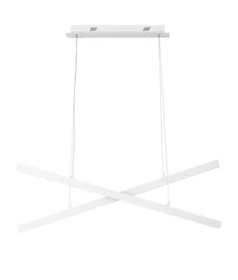 Pokojowa lampa wisząca LE42800 listwy LED 40W białe - Lampy sufitowe - miniaturka - grafika 2