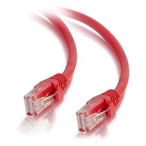 C2G LSZH Cat6 UTP kabel sieciowy 1,5 m czerwony - kable sieciowe (1,5 m, Cat6, U/UTP (UTP), RJ-45, RJ-45, RJ-45, czerwony)