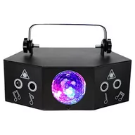 Oświetlenie i efekty wizualne - Party Light MUSICMATE 4Eys - miniaturka - grafika 1