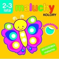 Książki edukacyjne - Olesiejuk Sp. z o.o. Maluchy. Kolory z naklejkami. Akademia malucha 2-3 lata - Wydawnictwo Olesiejuk - miniaturka - grafika 1