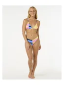 Stroje kąpielowe - Kostium kąpielowy RIP CURL Las Dalias Tri Set turkusowy S - miniaturka - grafika 1