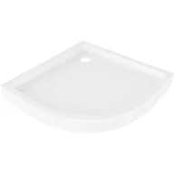 Brodziki prysznicowe - Mexen Flow+ brodzik półokrągły 80 x 80 cm, biały połysk - 46Q108080H - miniaturka - grafika 1