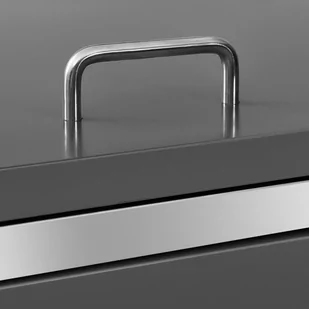 FENIKS vidaXL Osłona na 1 69x77,5x115 cm stal nierdzewna 149566 - Kosze na śmieci - miniaturka - grafika 4