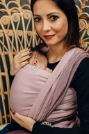 Chusty do noszenia dzieci - Chusta tkana LennyLamb - Mała Jodełka Ombre Róż-4 (3.6 m.) - miniaturka - grafika 1