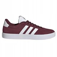 Buty sportowe męskie - Buty męskie trampki sportowe adidas VL Court IF4457 bordowe 43 1/3 - miniaturka - grafika 1