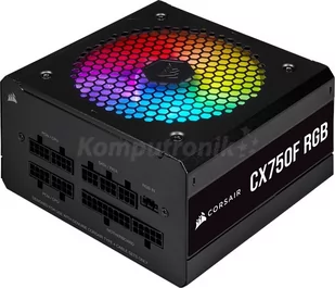 Corsair CX750F RGB 750W 80 Plus Bronze (CP-9020218-EU) - Zasilacze komputerowe - miniaturka - grafika 1