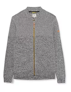 Camel Active Męska Kurtka z Dzianiny 409525/8K03, Stone Gray, M - Kurtki męskie - miniaturka - grafika 1