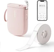 Metkownice - Niimbot D11-H Smart 1AA57321605, etykieciarka, różowy + etykiety papierowe - miniaturka - grafika 1