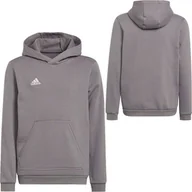 Bluzy dla dziewczynek - Adidas Bluza dziecięca Adidas Entrada 22 Hoody H57515 128 - miniaturka - grafika 1