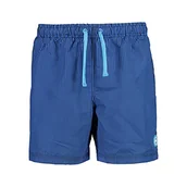 Kąpielówki dla chłopców - CMP Szorty do pływania dla chłopców z mikrofibry jasnoniebieski - granatowy 104 - miniaturka - grafika 1