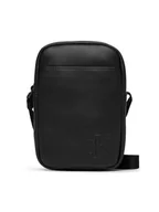 Nerki - Calvin Klein Saszetka Bold Ck Slim Reporter LV04D3279G Czarny - miniaturka - grafika 1