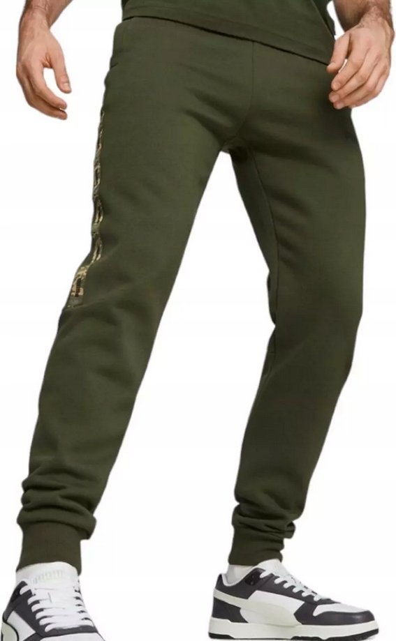 Puma Essentials spodnie dresowe męskie joggery sportowe - S