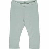 Legginsy - Müsli by Green Cotton Woolly Silk Legginsy dziecięce, Spa Green, 92 - miniaturka - grafika 1