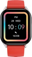 Smartwatch - Canyon Chatter SW-58 Czerwony - miniaturka - grafika 1