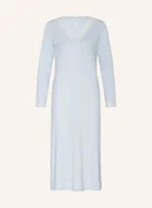 Bielizna nocna - Calida Koszula Nocna Elegant Dreams blau - miniaturka - grafika 1