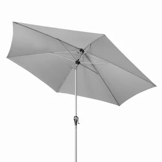 Parasole - Parasol ogrodowy Doppler Active Auto Tilt okrągły 320 cm, szary - grafika 1