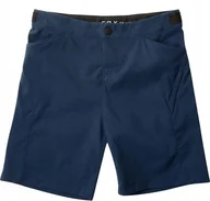 Spodenki rowerowe - Spodenki Rowerowe Fox Ranger Navy z Wkładką Junior Y26 Dla Dzieci - miniaturka - grafika 1