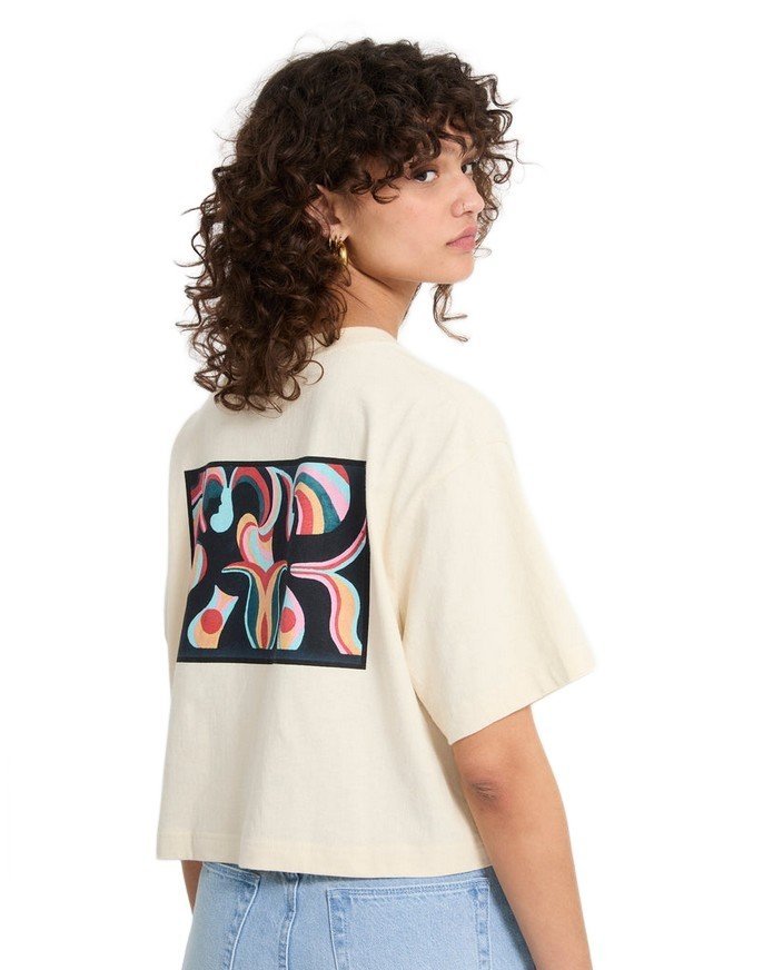 Koszulka VOLCOM 26 F Fa Bruno Lucas - Vintage White - M