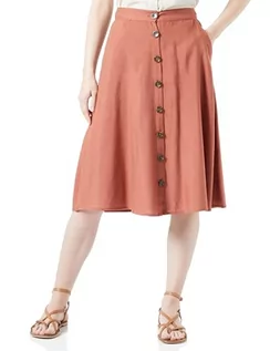 Spódnice - ONLY Onlviva Life New Hw Button Skirt PNT spódnica midi, masło Apple, 38 - grafika 1