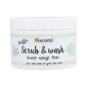 Peelingi do ciała - Nacomi Scrub & Wash Piankowy Peeling Mango 180ml NACO-3566 - miniaturka - grafika 1