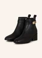 Botki damskie - Tommy Hilfiger Botki schwarz - miniaturka - grafika 1