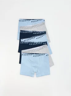 Reserved - Bawełniane bokserki 7 pack - jasnoniebieski - Skarpetki dla dzieci - miniaturka - grafika 1