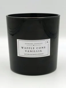 Luksusowa Świeca Zapachowa WAFFLE CONE VANILLIA 350 ml - Świece - miniaturka - grafika 1