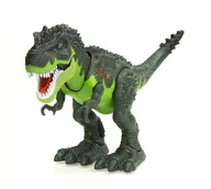 Zabawki zdalnie sterowane - Dinozaur T-REX elektroniczny chodzi ryczy zielony - miniaturka - grafika 1