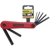 Klucze i nasadki - Stanley Klucze sześciokątne 1,5-6 mm, zestaw 7 szt 4-69-261 - miniaturka - grafika 1