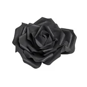 Figurki dekoracyjne - róża czarna SMALL BLACK ROSE - miniaturka - grafika 1