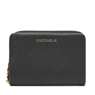Mały Portfel Damski Coccinelle E2 TBM 11 E9 01 Czarny - Portfele - miniaturka - grafika 1