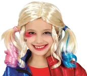 Dodatki do strojów karnawałowych - Peruka dziecięca "Kitki" różowo-niebieska - miniaturka - grafika 1