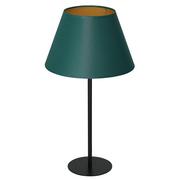Lampy stojące - Luminex Arden 3560 Lampa stołowa lampka 1x60W E27 czarny/zielony/złoty - miniaturka - grafika 1