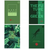 Notesy i bloczki - Blok notatnik A5/80K kratka Think Green (4szt) - Ziemia Obiecana - miniaturka - grafika 1