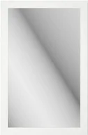 Lustra - Lustro Lahti 47 x 72 cm w ramie białe - miniaturka - grafika 1