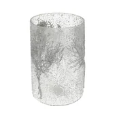Świeczniki - Świecznik Twig I ⌀15cm silver - miniaturka - grafika 1
