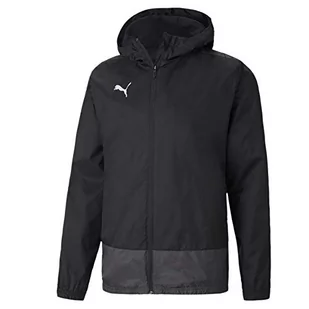 Puma męska kurtka przeciwdeszczowa Teamgoal 23 Training Rain Jacket Black-Asphalt S 656559 - Kurtki męskie - miniaturka - grafika 1