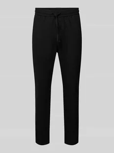 Spodnie o kroju tapered fit z dodatkiem streczu model ‘LINUS’ - Spodnie męskie - miniaturka - grafika 1