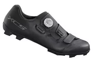 Buty rowerowe - Męskie Buty Rowerowe Do Jazdy Mtb Shimano Xc502 | Black - Rozmiar Euro 43 - miniaturka - grafika 1