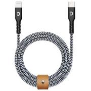 Kable USB - Zendure Zendure pleciony nylonowy kabel USB-C 1m czarny - miniaturka - grafika 1