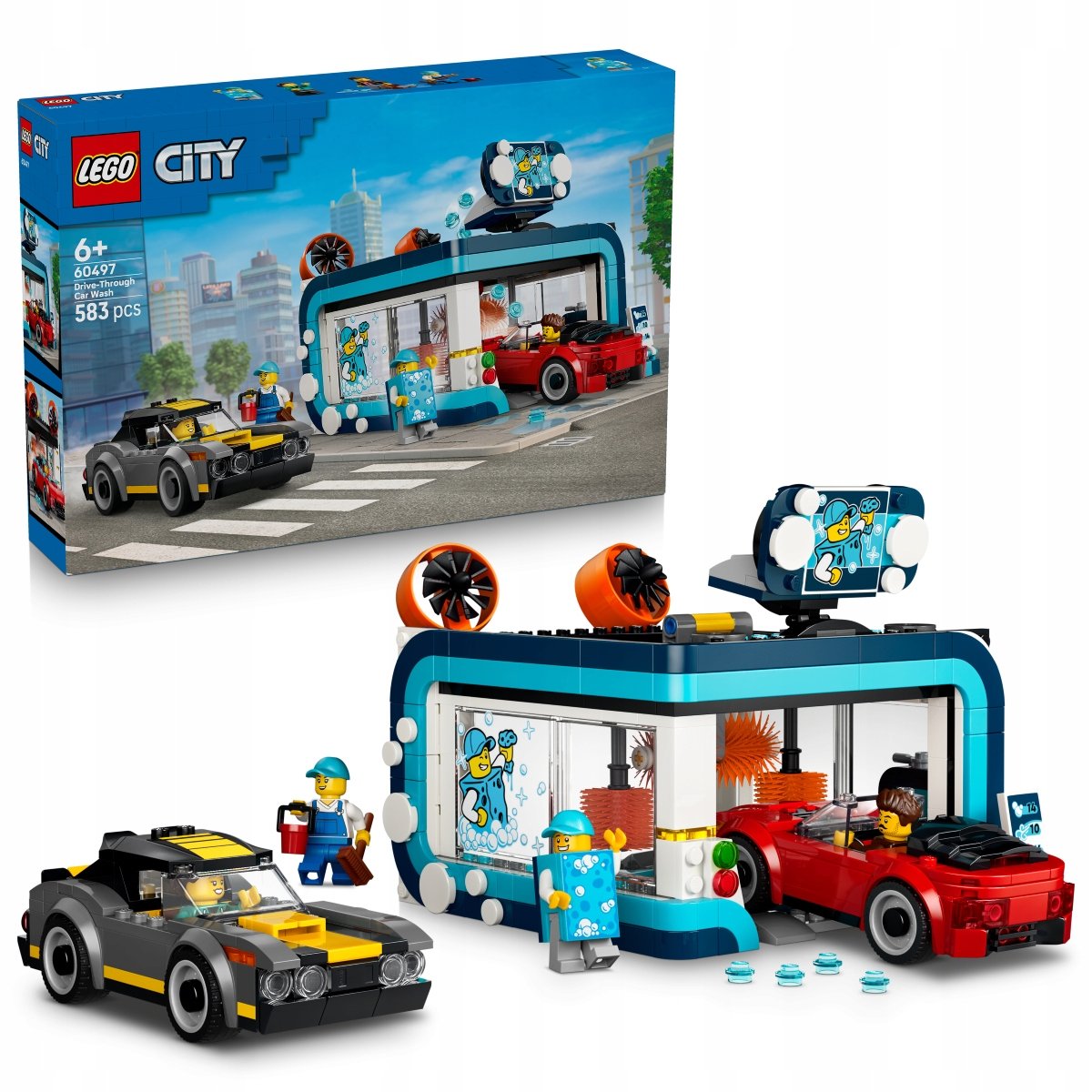 LEGO 60497 City Automatyczna myjnia samochodowa