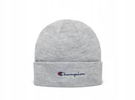 Czapki damskie - Czapka Zimowa Unisex Champion Szara 806064-Em021 Na Zimę Ciepła - miniaturka - grafika 1