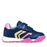 Buty dla dziewczynek - Sneakersy Geox J Rann-E Girl J65P8A 0FU54 C4RE8 M Granatowy - miniaturka - grafika 1